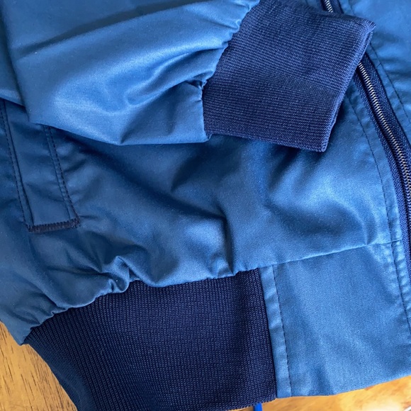 Vintage Tide Navy Blue Jacket. NWOT. Sz L. - Picture 9 of 11